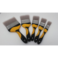 PDB-011 Natural Wood Painted/ Varnished Paint Brush Soft Grip handle paint brush